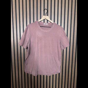 Buck Mason T Shirt XL Mens Dusty Rose Short Sleeve Crewneck Basic Tee